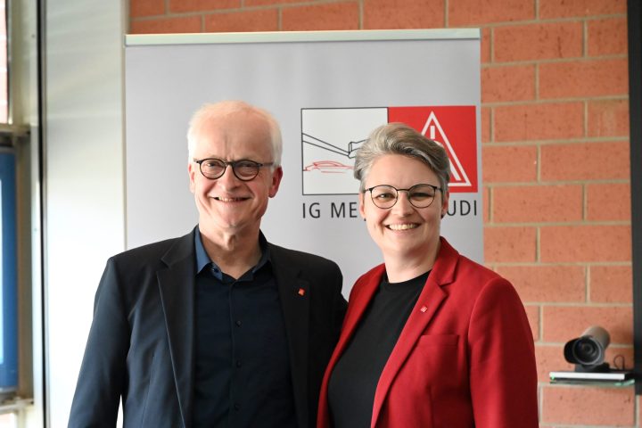 21052026_Karola_Frank_und_Hans-Jürgen_Urban_Sozialstaat_IG Metall bei Audi