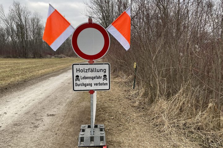 Sperrung Treidelweg