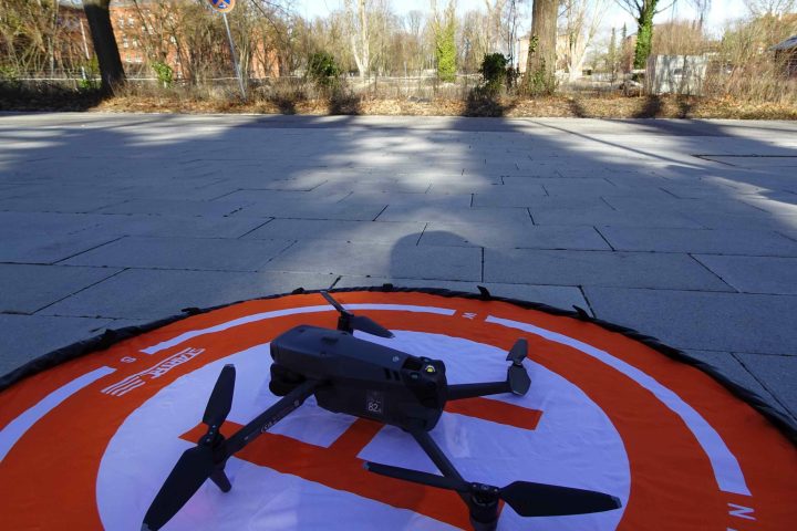 Die Analyse wurde mit dieser Drohne durchgeführt (Foto: THI)