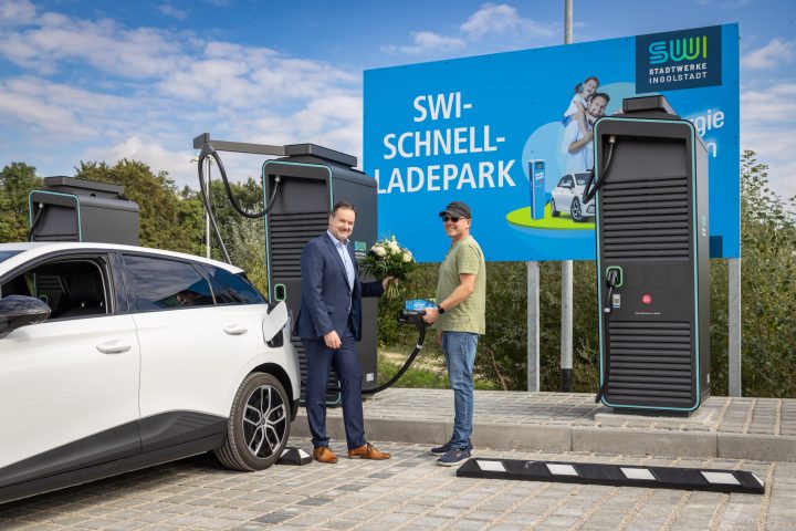Schnellladestation Stadtwerke
