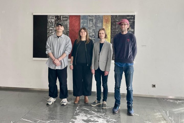 v.l.n.r. Raphael Greil, Leni Brem-Keil, Vertreter Jugendkammerchor, Daniel Lange