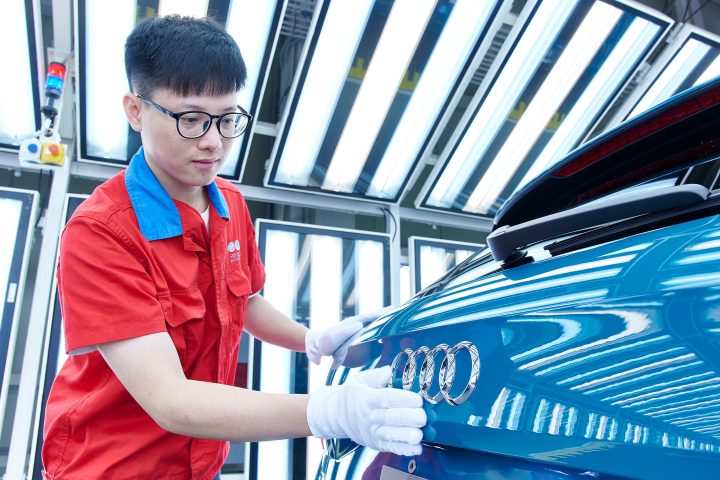 Audi production in China