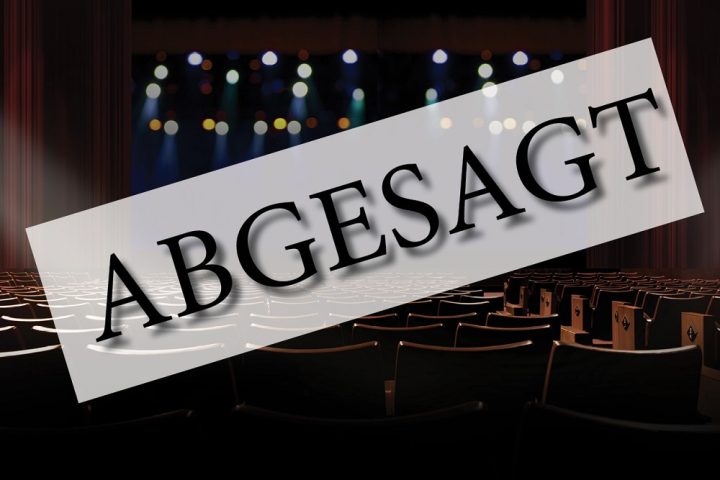 Abgesagt Veranstaltungen