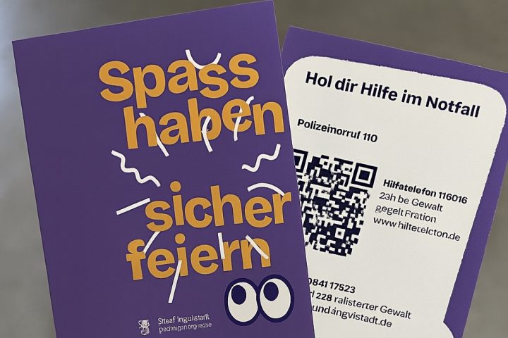 Spaß haben-sicher feiern