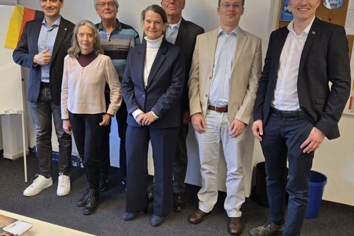 Bild nach der konstituierenden Sitzung der AfD-Stadtratsfraktion Ingolstadt