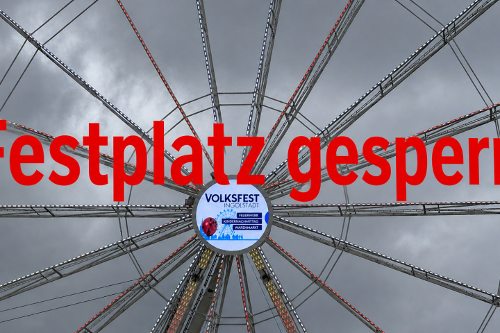 Festplatz gesperrt