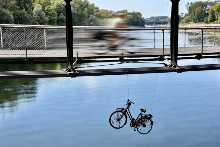 Fahrrad-Donaubrücke
