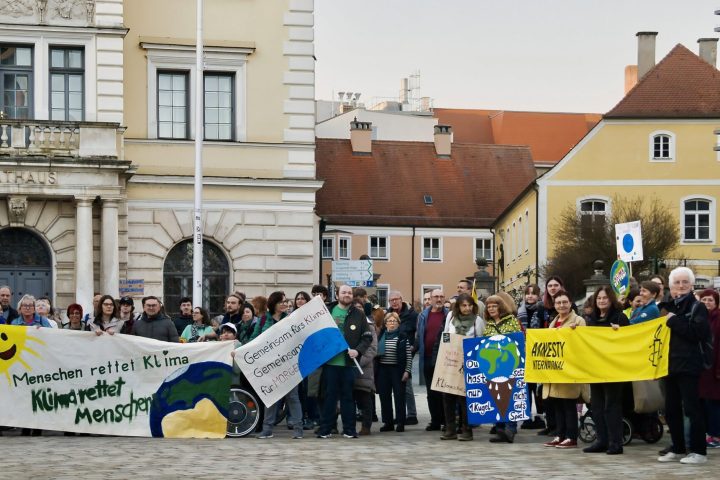 Ingolstadt ist bunt Klimademo