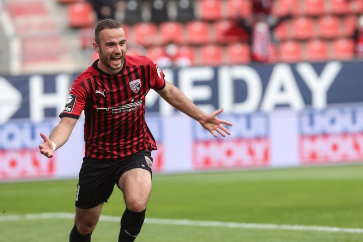 Relegation 1 - FC Ingolstadt 04 - VfL Osnabrück - Fatih Kaya (9, FCI) Tor 2:0 Jubel