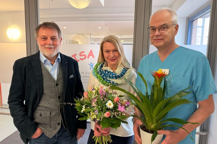 Foto Abschied_Wolfgang Zwack, Nadine Dier, Dr. Florian Wild
