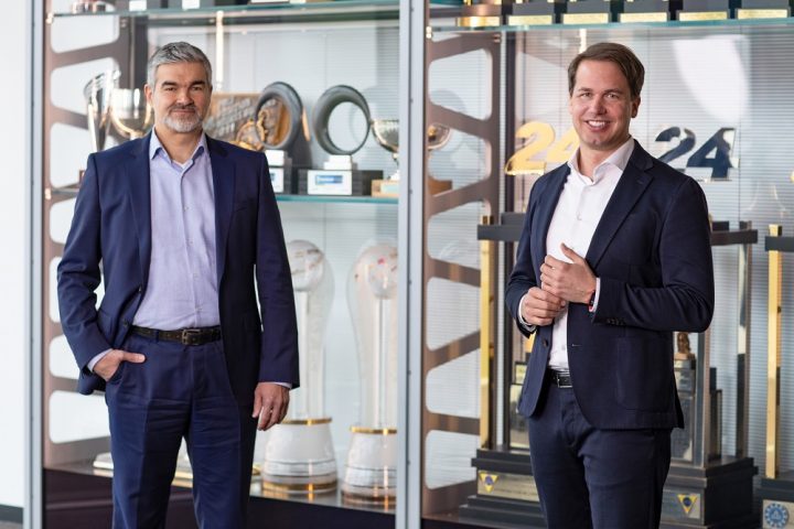 Dieter Gass und Julius Seebach (Foto: Audi Communications Motorsport / I Wobker)