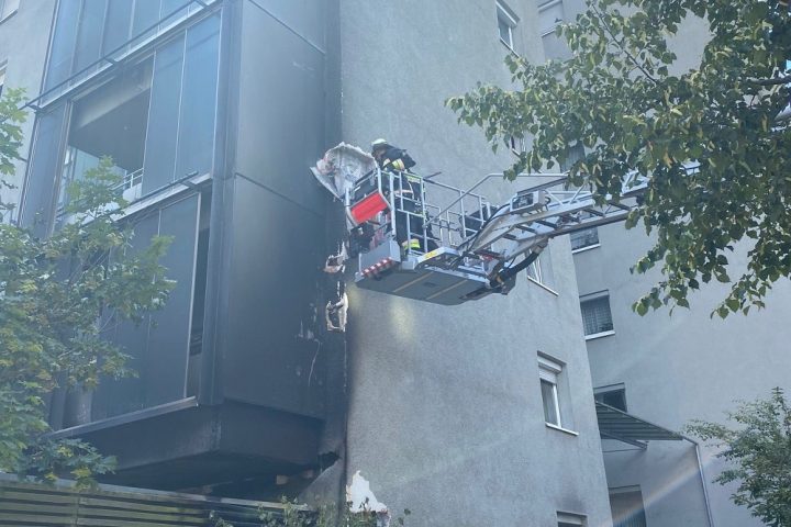 Hochhaus Brand