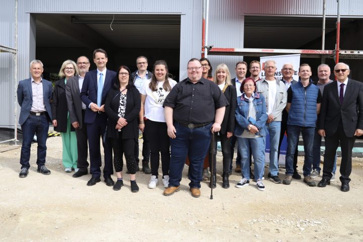 Lebenshilfe KFZ Werkstatt Richtfest