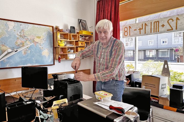 Das Repair-Café in der Goethestraße Heinrich Zeitvogel