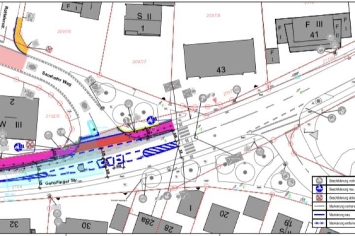 Gerolfinger/Ecke Samhofer Weg