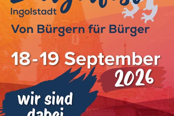 Bürgerfest Flyer