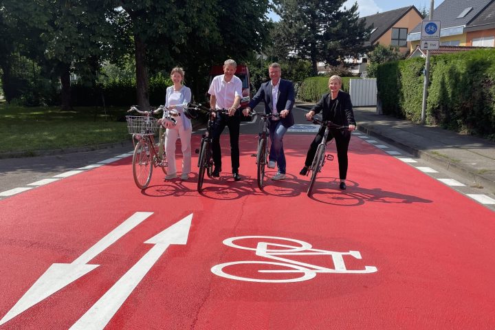 Eröffnung Fahrradstraße