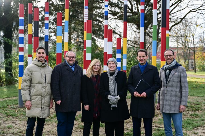 Spirale der Völkerfreundschaft am neuen Standort eingeweiht