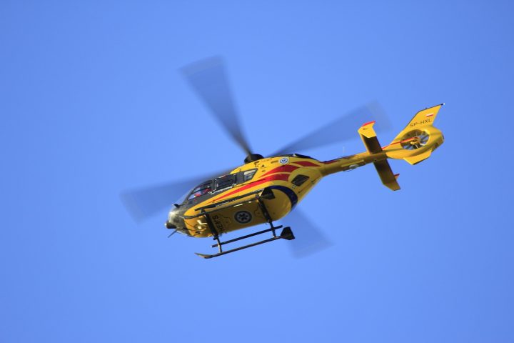 Hubschrauber Polizei Unfall Rettung Foto: pixabay