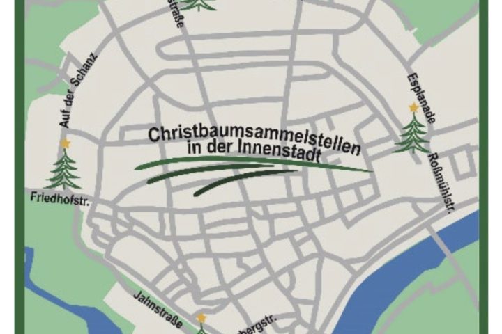 Sammelstellen Christbaum