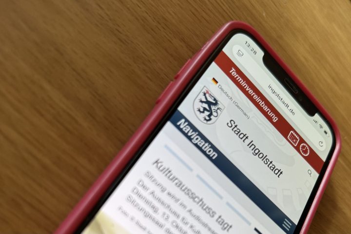 Internetseite Stadt Ingolstadt