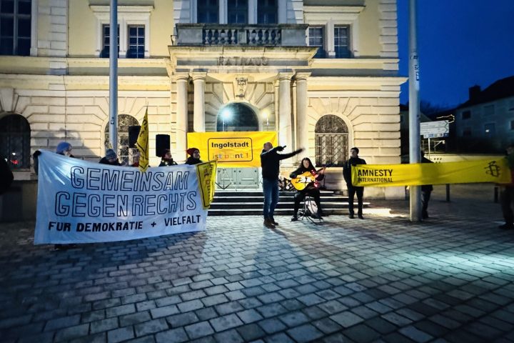 Lichter für Demokratie