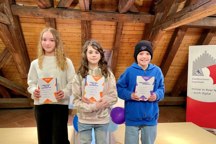 Sieger Vorlesewettbewerb