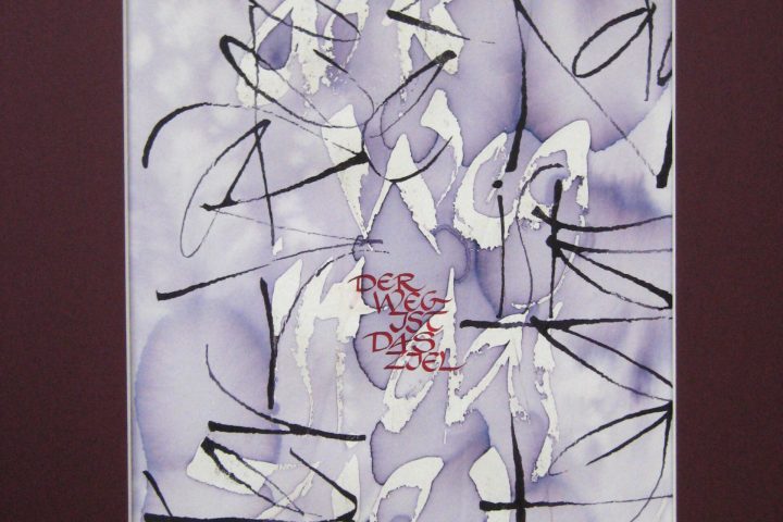 Ausstellung Alte  „Vielfalt mit Schrift“ von Antoniette