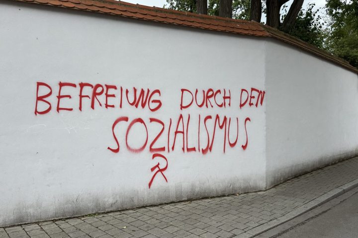Schmierereien in der City