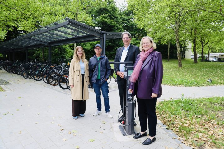Eröffnung Fahrradabstellanlage Klinikum