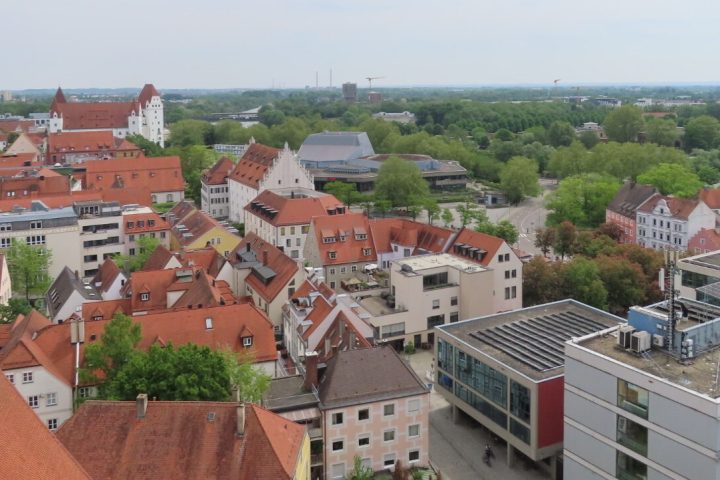 von oben Ingolstadt