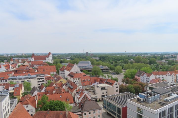 von oben Ingolstadt