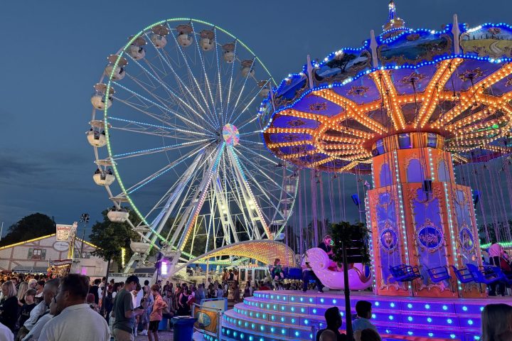 Barthelmarkt Volksfest Riesenrad Oberstimm 2026 Foto: el