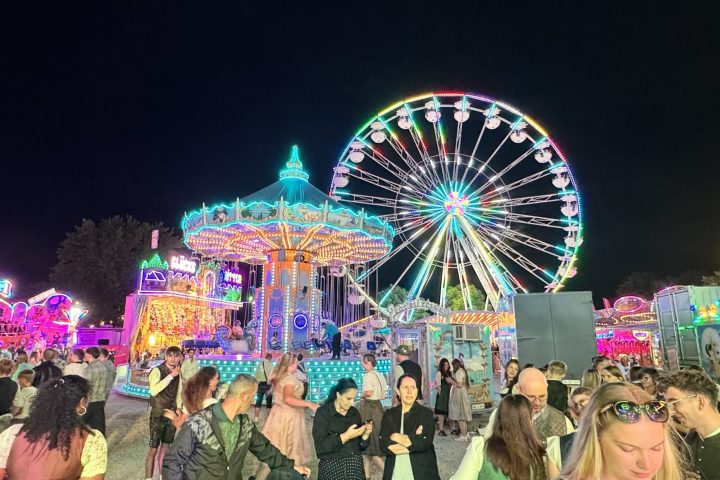 Barthelmarkt Volksfest Riesenrad Oberstimm 2026 Foto: el