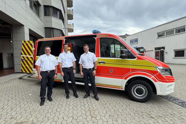 Neuer Werkstattwagen Feuerwehr