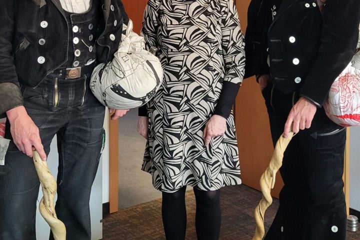 Wanderschaft zu Besuch im Rathaus