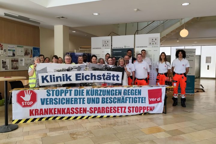 Streik Kliniken Altmühltal