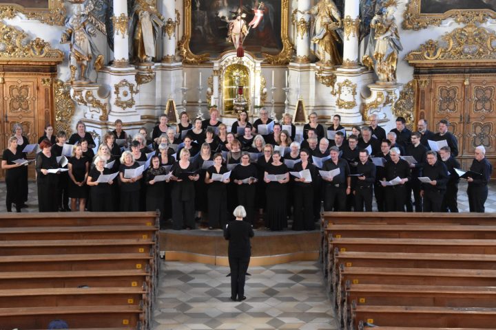 Ingolstaedter Motettenchor Probe Asamkirche Juli 2025