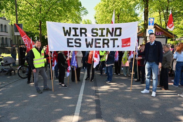 1 Mai Kundgebung,DGB,Ingolstadt,Horst Ott,Dr. Michael Kern,Patrizia Weidinger,Tobias Plank, DGB Jugend,Carlos Gil,Claudia Scheck,2Unpluced,Foto Shuhmann Jürgen,01702929337