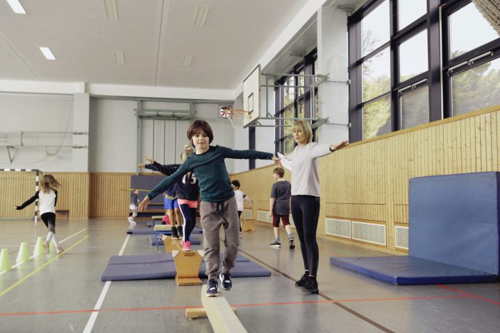 Klasse2000 Bewegung Kinder Schule AOK