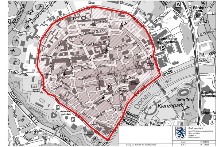 Maskenpflicht Altstadt