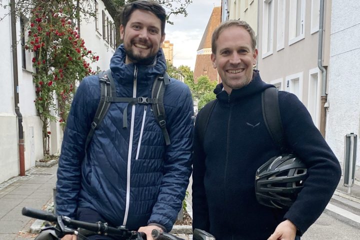 Michael Hofmann r. und Norbert Homner l.