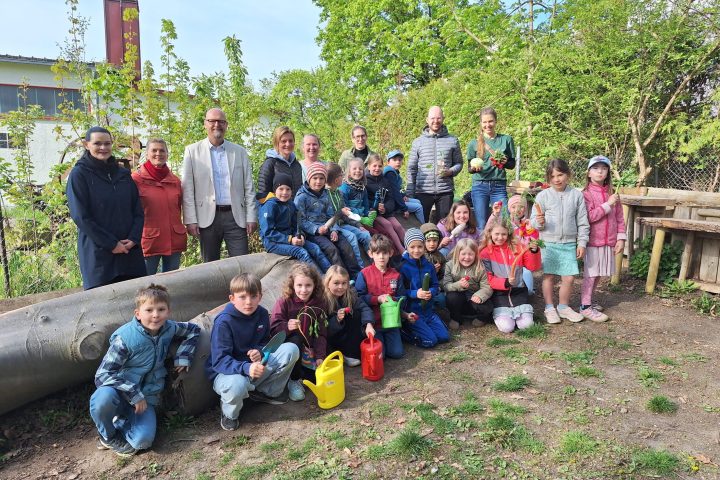 Unterricht an der frischen Luft