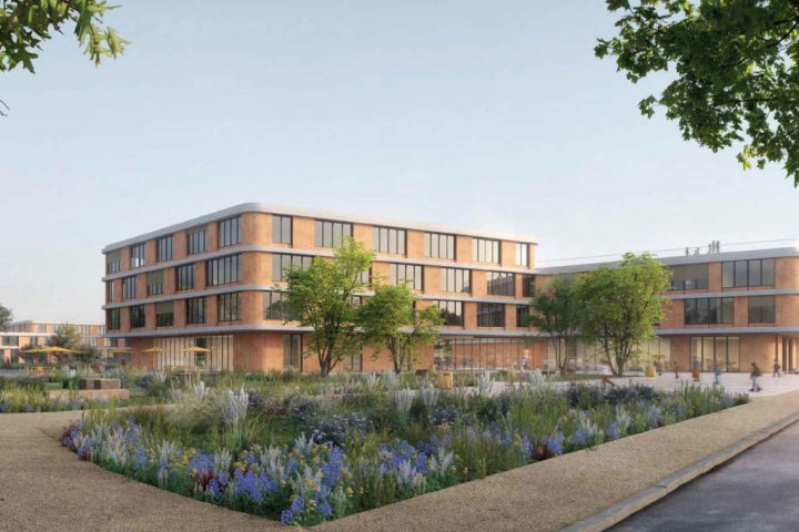 Schulcampus Ingolstadt-Friedrichshofen Visualisierung: Hascher-Jehle