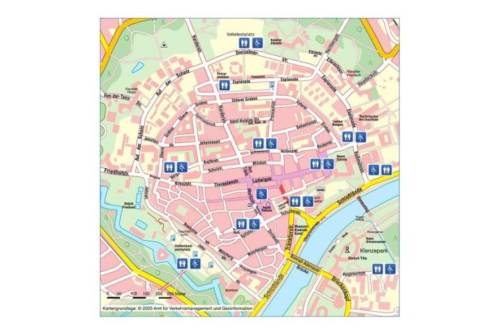 Toiletten Innenstadt