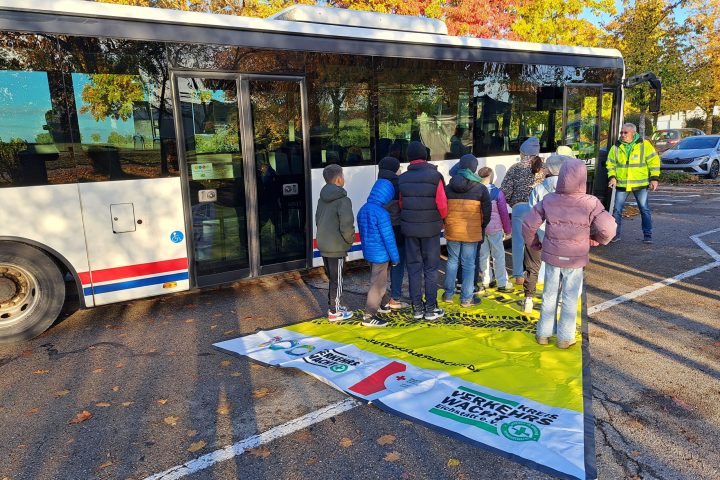 Aktion Toter Winkel an der GS Adelschlag